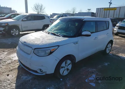 2016 Kia Soul Ev + из США, поврежденный, VIN KNDJX3AE5G7011492